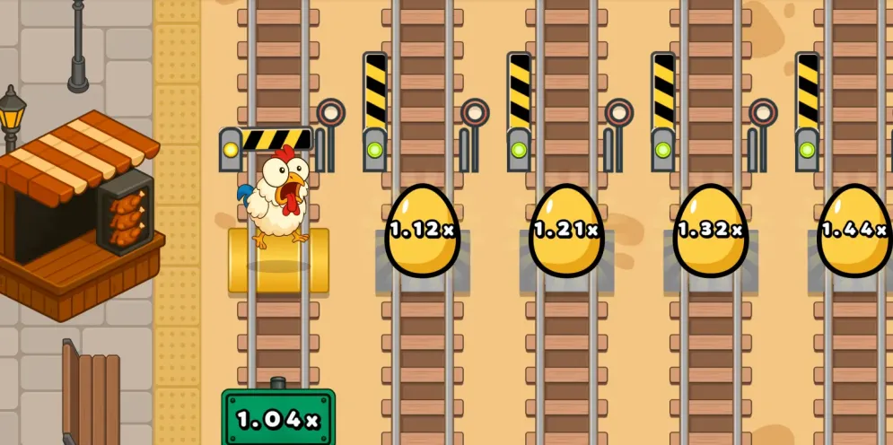 Chicken Train gameplay